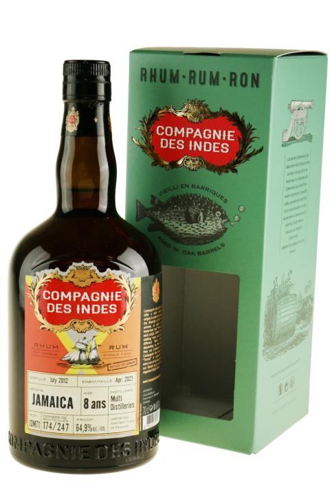 CDI Jamaica 8 Years Old Multi Distilleries Denmark Rom