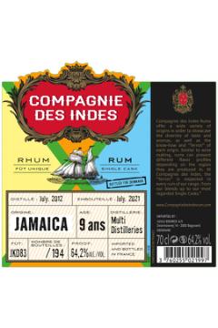 CDI Jamaica 9 Years #83 Multi Distilleries Denmark - Rom