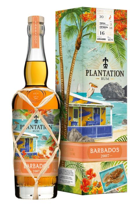 Plantation Barbados Vintage 2007 Bottled 2023 - Rom Plantation Barbados Vintage 2007 Bottled 2023 - Rom