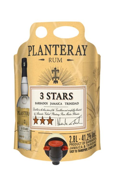 Planteray 3 Stars White Rum ECO Pouch - Rom Planteray 3 Stars White Rum ECO Pouch - Rom