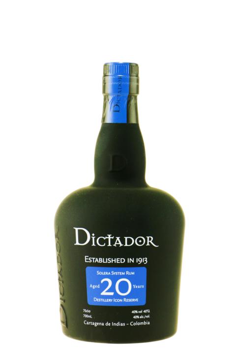 Dictador 20 Years Solera System Rum - Rom Dictador 20 Years Solera System Rum - Rom