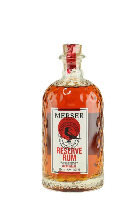 Merser Reserve Rum Aged for up to 8 Years - Rom Merser Reserve Rum Aged for up to 8 Years - Rom