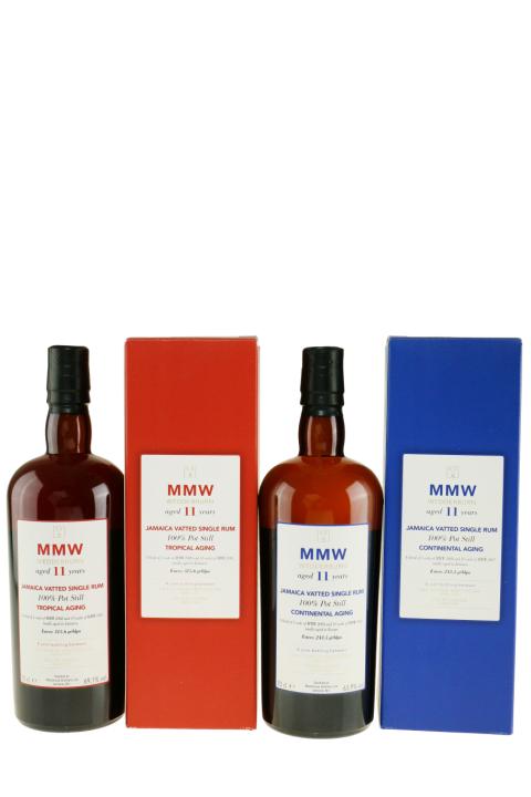 Velier SVM Rum 2 bottles MMW Wedderburn 11 years - Rom Velier SVM Rum 2 bottles MMW Wedderburn 11 years - Rom