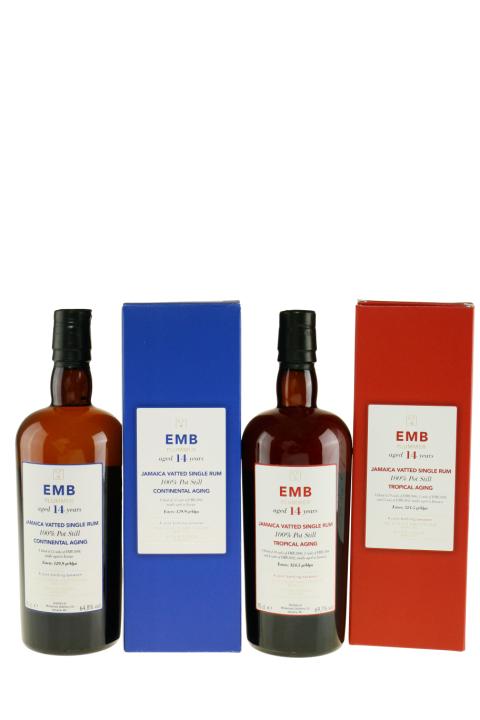 Velier SVM Rum 2 bottles EMB Plummer 14 years - Rom Velier SVM Rum 2 bottles EMB Plummer 14 years - Rom