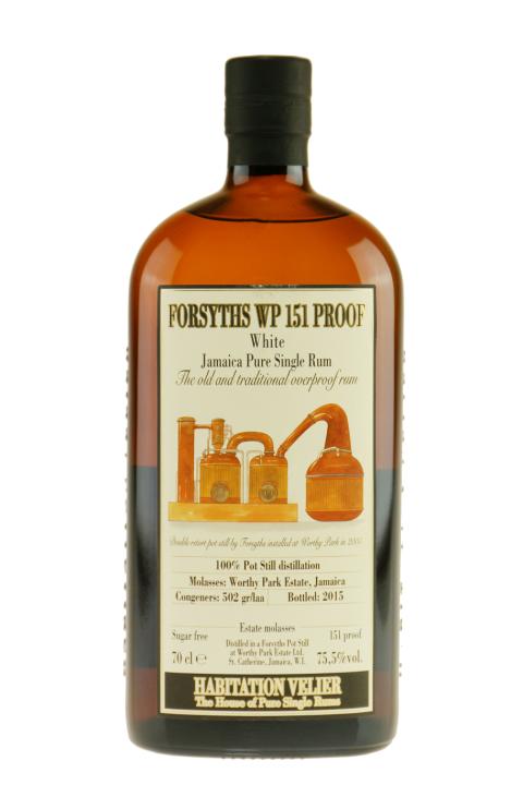 Habitation Velier Forsyths WP 151 Proof White 2017 - Rom Habitation Velier Forsyths WP 151 Proof White 2017 - Rom