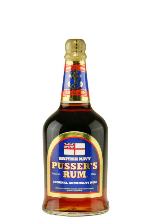 Pusser's Blue Label British Navy Rum - Rom Pusser's Blue Label British Navy Rum - Rom