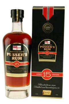 Pusser's British Navy Rum 15 Years - Rom