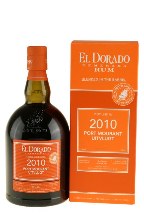 El Dorado Uitvlugt Port Mourant 2010 bottled 2019 Rom El Dorado Uitvlugt Port Mourant 2010 bottled 2019 Rom