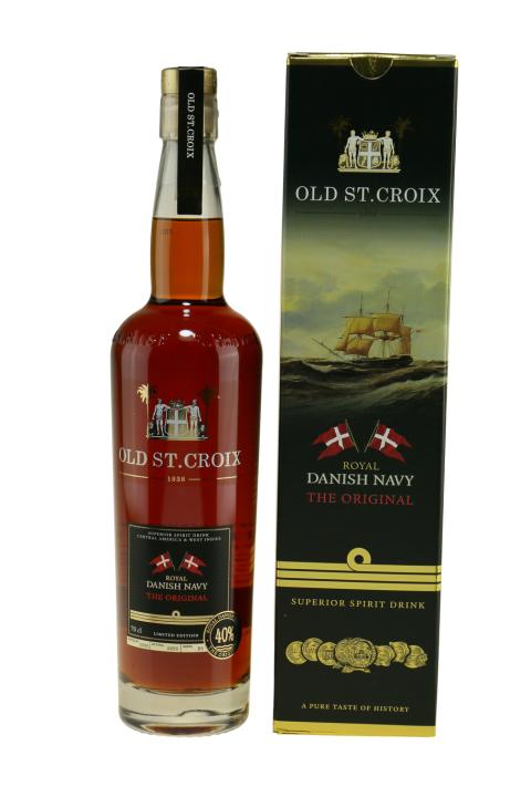 Old St. Croix Royal Danish Navy The Original Spirit Drink Old St. Croix Royal Danish Navy The Original Spirit Drink
