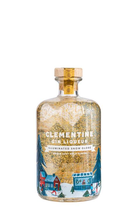 Clementine Gin Liqueur Illuminated Snow Globe Likør Clementine Gin Liqueur Illuminated Snow Globe Likør