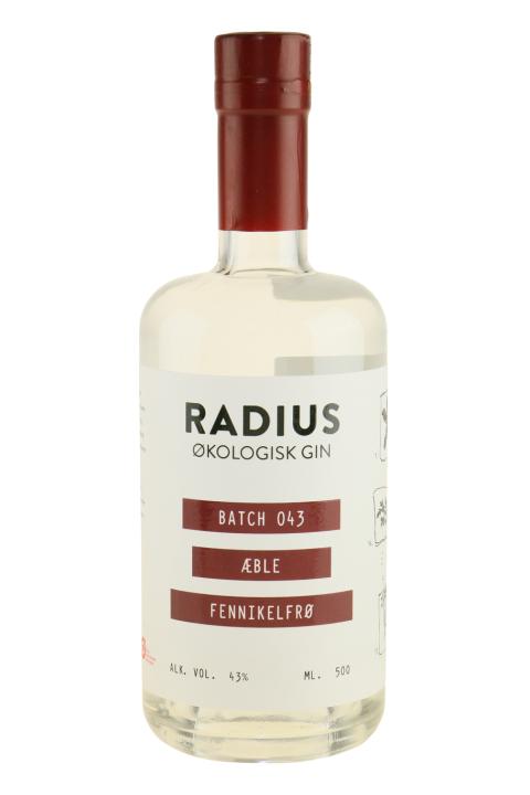 Radius Gin 043 Æble Fennikelfrø ØKO Gin