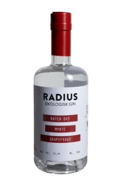 Radius Gin 045 Mynte Grapefrugt ØKO - Gin