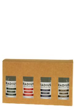 Radius Distillery Gin Smagesæt 4x5cl. ØKO - Gin