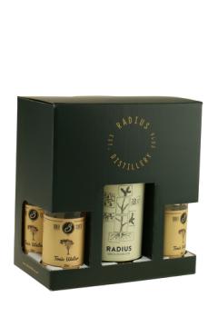 Radius Gin ØKO med 4 Tonics i Gaveæske