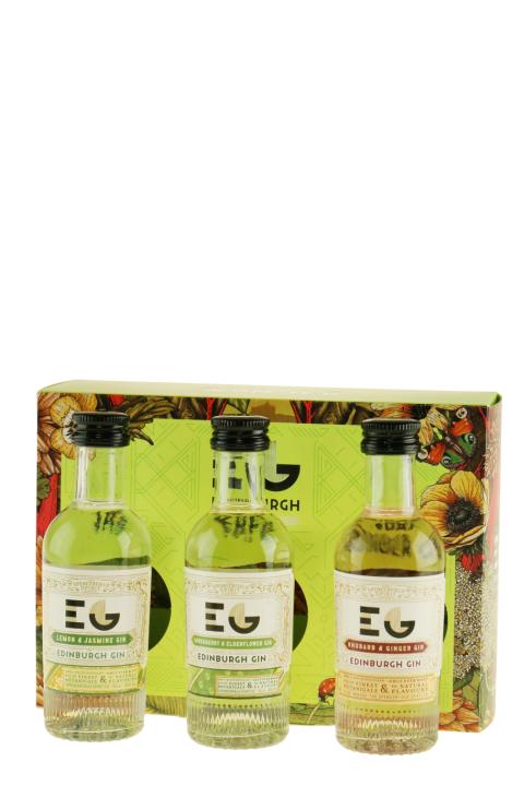 Edinburgh Gift Pack 3x5CL Gin