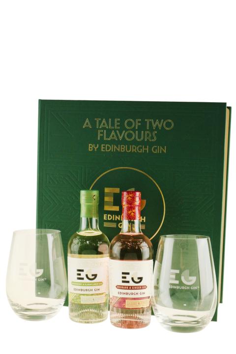 Edinburgh A Tale Of Two Flavours med glass Gin