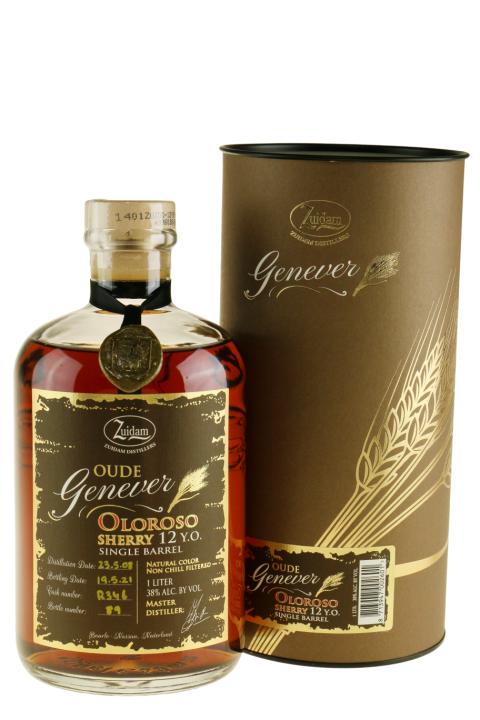 Zuidam Oude Genever Oloroso Sherry Single Barrel Genever Zuidam Oude Genever Oloroso Sherry Single Barrel Genever