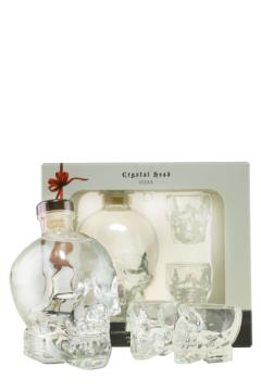 Crystal Head Vodka Giftpack med 2 glas