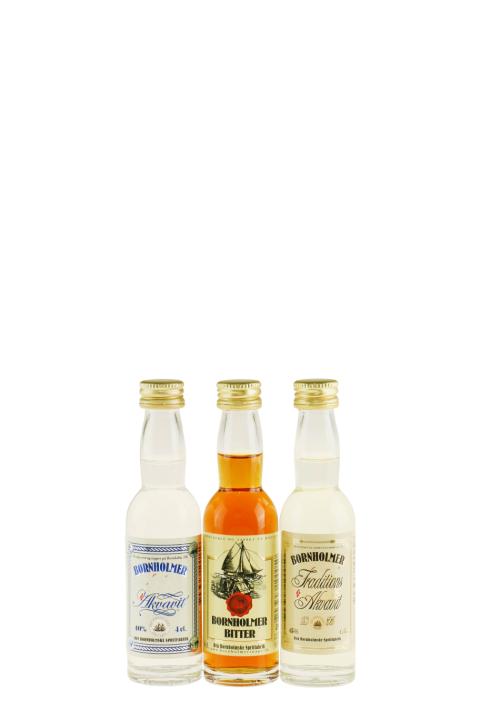 Bornholmer  3x04cl Klar, Traditions og Bitter - Snaps/Akvavit Bornholmer  3x04cl Klar, Traditions og Bitter - Snaps/Akvavit