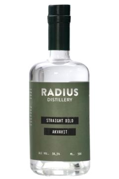 Radius Straight Dild Akvavit ØKO - Snaps og Akvavit