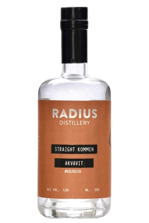 Radius Straight Kommen Akvavit ØKO - Snaps/Akvavit Radius Straight Kommen Akvavit ØKO - Snaps/Akvavit