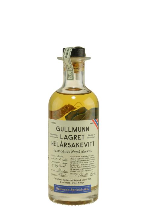 Gullmunn Lagret Helårsaquavit - Snaps/Akvavit Gullmunn Lagret Helårsaquavit - Snaps/Akvavit