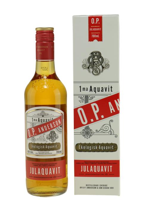 OP Anderson Jule Aquavit ØKO Snaps/Akvavit OP Anderson Jule Aquavit ØKO Snaps/Akvavit