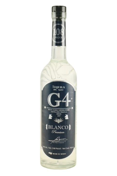 Tequila G4 Blanco High Proof Tequila