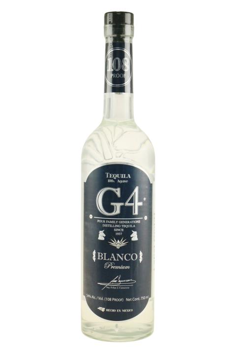 Tequila G4 Blanco High Proof - Tequila Tequila G4 Blanco High Proof - Tequila