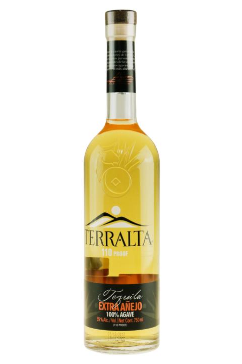 Tequila Terralta Extra Anejo 110 Proof Tequila