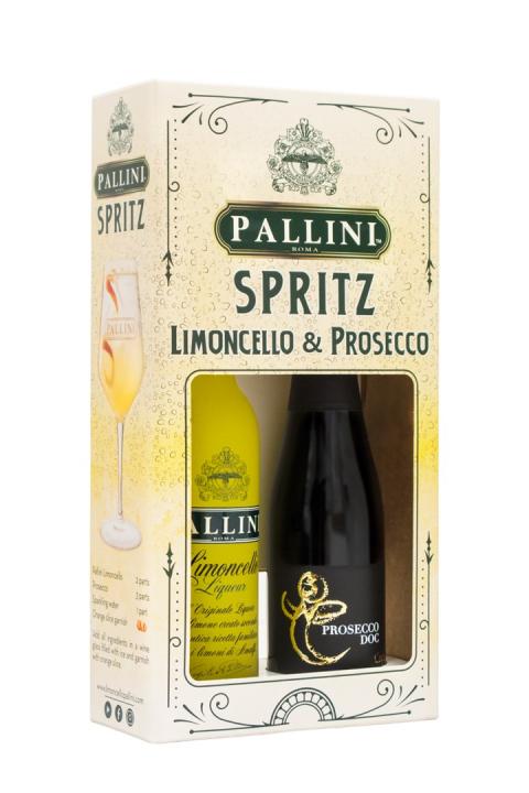 Pallini Limoncello Spritz VAP Æske Cocktailpakke