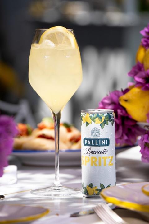 Pallini Limoncello Spritz RTD Pre-Mixed Cocktail Pallini Limoncello Spritz RTD Pre-Mixed Cocktail