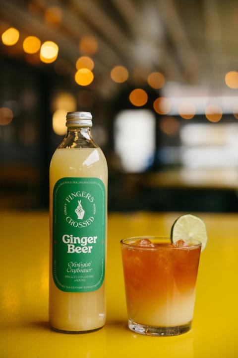 Fingers Crossed Ginger Beer ØKO Læskedrik Fingers Crossed Ginger Beer ØKO Læskedrik