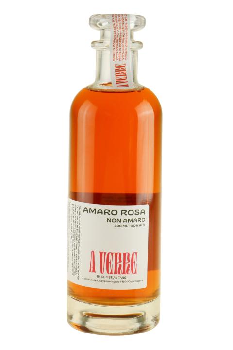 A Verre Amaro Rosa - Non-Alcoholic Amaro ØKO Alkoholfri Spiritus