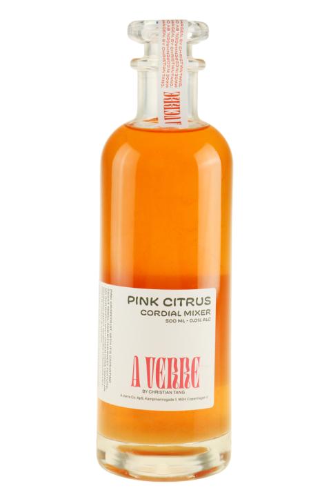 A Verre Cordial Mixer Pink Citrus ØKO  Sirup