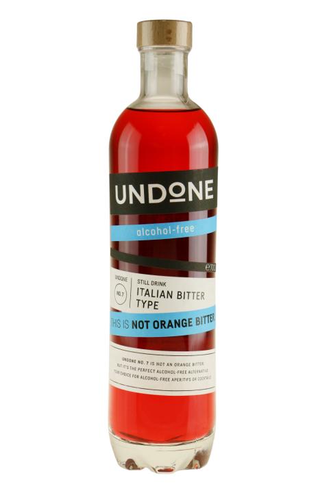 Undone No 7 Italian Bitter Aperitif Alkoholfri - Alkoholfri Spiritus Undone No 7 Italian Bitter Aperitif Alkoholfri - Alkoholfri Spiritus