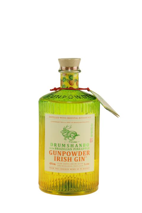 Drumshanbo Gunpowder Brazilian Pineapple Irish Gin 1 Liter Gin Drumshanbo Gunpowder Brazilian Pineapple Irish Gin 1 Liter Gin