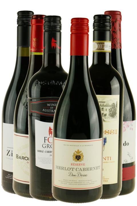 Hverdagsfavoritter - Røde - Smagekasse Hverdagsfavoritter - Røde - Smagekasse