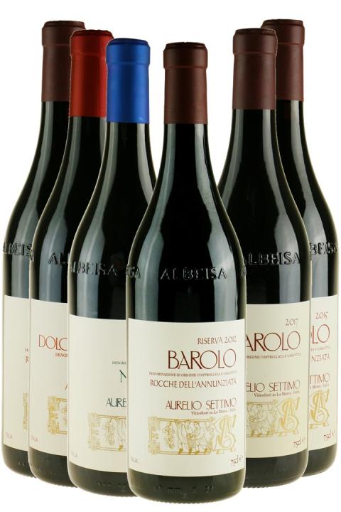 Luksus Aurelio Settimo Smagekasse - 6 fl. - Smagekasse Luksus Aurelio Settimo Smagekasse - 6 fl. - Smagekasse