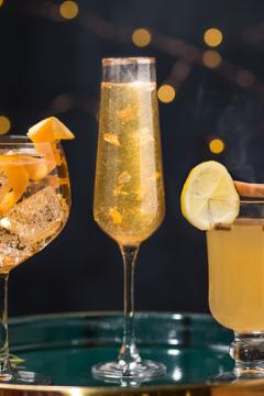 Golden Bubbles Cocktail - Pakke