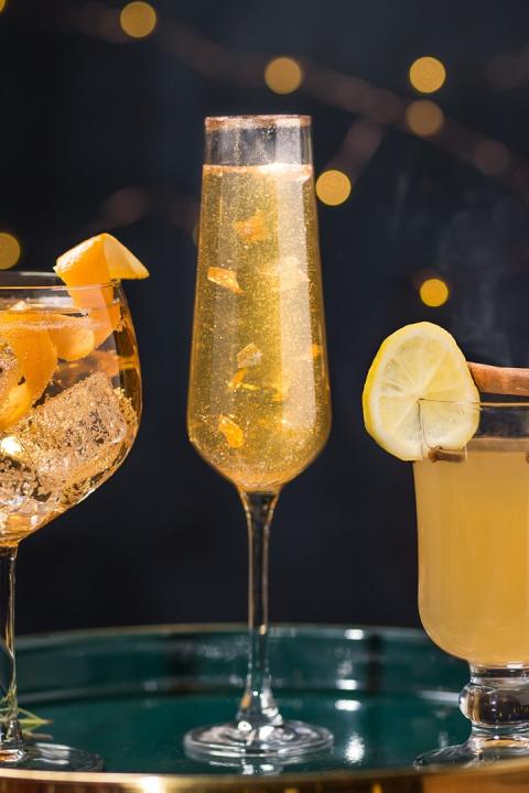 Golden Bubbles Cocktail - Pakke - Cocktailpakke Golden Bubbles Cocktail - Pakke - Cocktailpakke